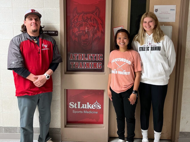 CULock Haven athletic training student completes externship with